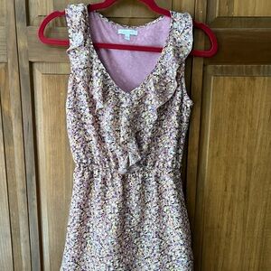 Delia’s pastel floral dress
